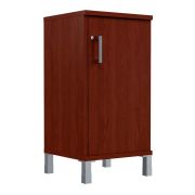 Шкаф низкий с замком BORN, бургунди
