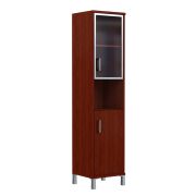 Шкаф комбинированный правый BORN, Бургунди