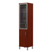 Шкаф комбинированный левый BORN, бургунди