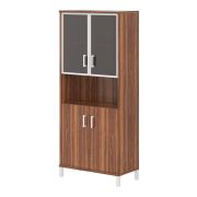 Шкаф комбинированный высокий BORN, Орех Даллас