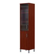 Шкаф комбинированный левый BORN, бургунди