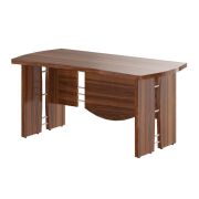 Стол руководителя BORN 160x80 см, орех даллас