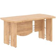 Стол руководителя BORN 160x80 см, Дуб Бофорд