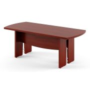 Стол для переговоров BORN 200x90 см, бургунди