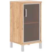 Шкаф со стеклом низкий правый BORN, Дуб Бофорд