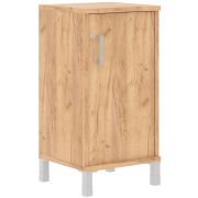 Шкаф низкий с замком BORN, Дуб Бофорд