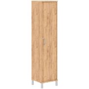 Шкаф высокий с замком BORN, Дуб Бофорд