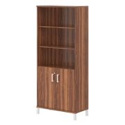 Шкаф-стеллаж с замком BORN, орех даллас