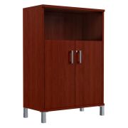 Шкаф средний с замком BORN, Бургунди