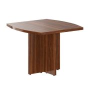 Стол для переговоров BORN 100x100 см, орех даллас