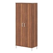 Шкаф высокий с замком BORN, орех даллас