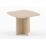 Стол для переговоров BORN 100x100 см, дуб девон