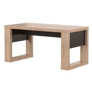 Стол журнальный ALTO 100x50, дуб девон/венге магия