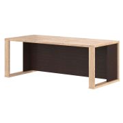 Стол руководителя ALTO 200x90, дуб девон/венге магия