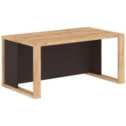 Стол руководителя ALTO 160x90, дуб бофорд/венге магия
