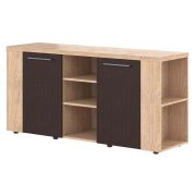 Тумба под фригобар ALTO, дуб девон/венге магия