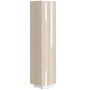 Шкаф LINE СФ-574203, дуб светлый/белый премиум, 46.4х43х210 см