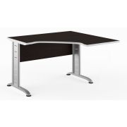 Стол эргономичный правый SWIFT 120х120 см, дуб темный