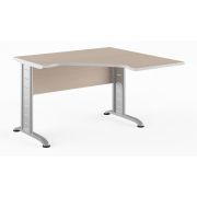 Стол эргономичный правый SWIFT 140х120 см, дуб светлый