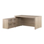 Стол руководителя левый SOLID 175х174 см, вяз