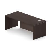 Стол руководителя SENSE 230х90 см, мокка/трюфель