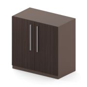Шкаф низкий SENSE, мокка/трюфель