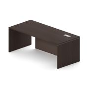 Стол руководителя SENSE 210х90 см, мокка/трюфель