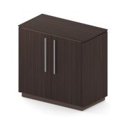 Шкаф низкий SENSE, мокка/трюфель