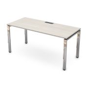 Стол руководителя GLOSS LINE 140х70 см, ivory