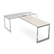 Брифинг-приставка GLOSS LINE 160х70 см, ivory