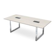 Стол для переговоров GLOSS LINE 220х100 см, ivory