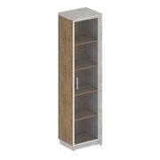 Шкаф универсальный (комплект № 8) WOOD&STONE, Дуб Чарльстон, Бетон Чикаго