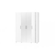 DaVita 901.14 Шкаф четырехдверный с зеркалом (лев/прав) Николь