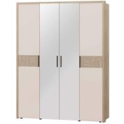 DaVita 900.14 Шкаф 4-дверный с зеркалом Кашемир 1760