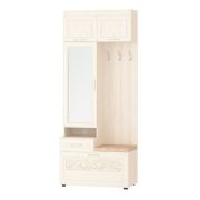 DaVita 47.08.1 Мини прихожая с зеркалом (лев/прав) Тиффани 900