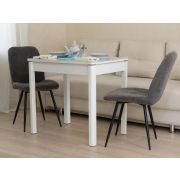 DaVita стол обеденный Орфей 42 Белый шпон