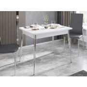 DaVita стол обеденный Орфей 39.10 Белый шпон