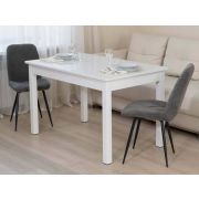 DaVita стол обеденный Орфей 40 Белый шпон