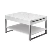 DaVita стол журнальный Агат 36 Белый Шпон