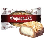 Конфеты шоколадные АККОНД «Фараделла» со сливочно-кремовой начинкой в карамели, 500 г, 210160301360005