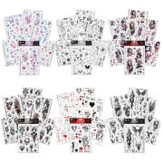 Наклейки-тату, набор 5 листов, АССОРТИ, 21х14,8 см, PY