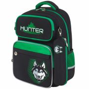 Рюкзак ЮНЛАНДИЯ COMPLETE, с пеналом в комплекте, эрго-спинка, «Hunter», 42х29х14 см, 272054