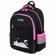 Рюкзак BRAUBERG FAVOUR, 2 отделения, 3 кармана, «Don't wake up», 40х29х15 см, 272058