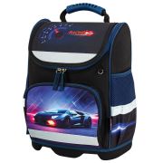 Ранец ЮНЛАНДИЯ WISE, 1 отделение, 3 кармана, устойчивое дно, «Street power», 37x29х15 см, 272071