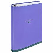 Тетрадь на кольцах А5 175х215 мм, 120 листов, твердый картон, клетка, BRAUBERG, «Monocolor», 404716