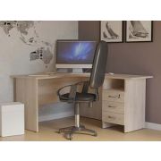 DaVita Угловой стол с тумбой Альфа 64 563