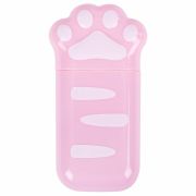 Корректирующая лента BRAUBERG KIDS «ЛАПКИ», 5 мм х 6 м, корпус розовый, блистер, 272497