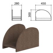 Подставка под системный блок «Канц», цвет венге, ПК01.16