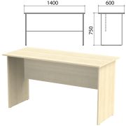 Стол письменный «Канц», 1400х600х750 мм, цвет дуб молочный (КОМПЛЕКТ)