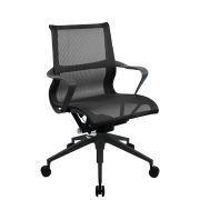 Премиум кресло Everprof Chicago Black Сетка Черный